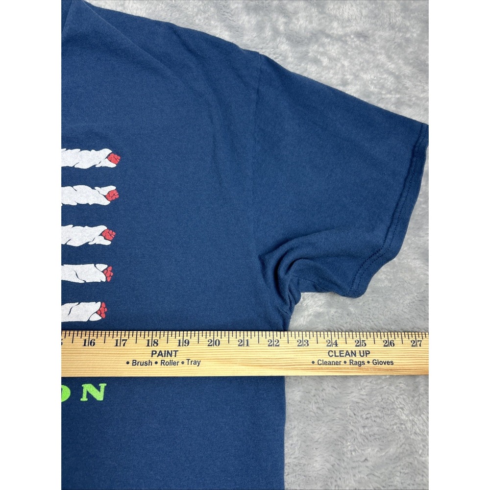 D0pe Nation Flag Plant M@ry J@ne XL Blue‎ Men's Tee T-Shirt Delta Tag - Picture 5 of 6